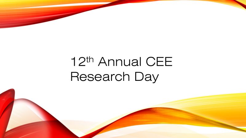 12th Annual CEE Research Day